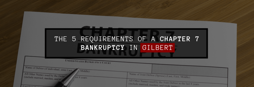 File For Chapter 7 Bankruptcy