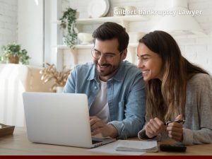 couple viewing their social security deposit online