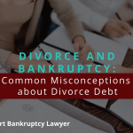 Divorce and Bankruptcy: Common Misconceptions about Divorce Debt
