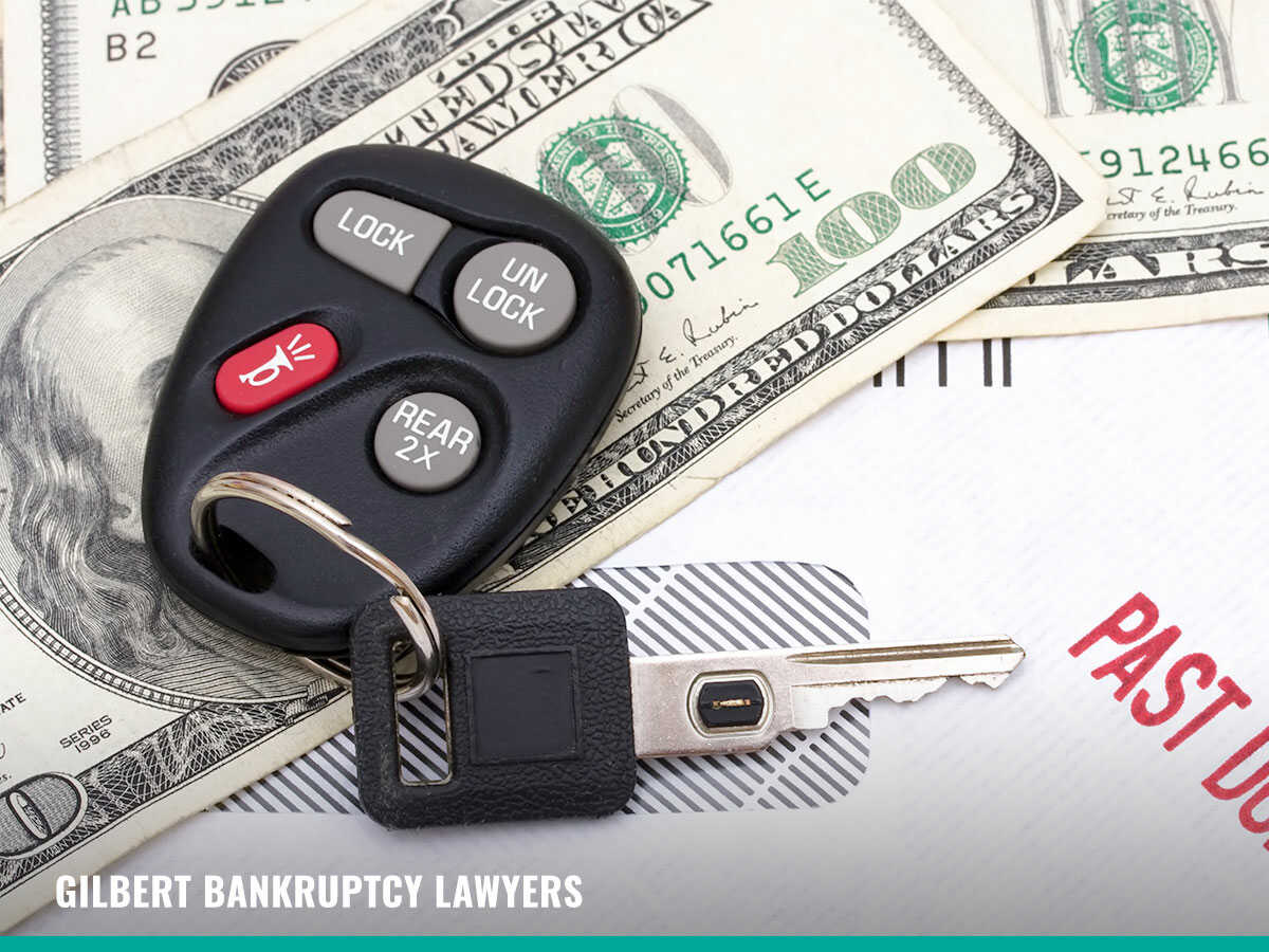 Avoid car repossession by filing for bankruptcy in Gilbert, AZ