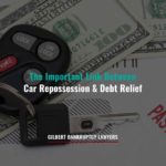 The Important Link Between Car Repossession & Debt Relief