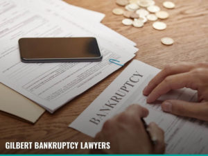 A person converting a Chapter 13 to a Chapter 7 bankruptcy thanks to Gilbert bankruptcy lawyers.