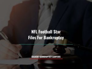 NFL Football Star Files For Bankruptcy